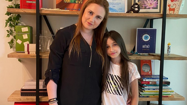 ליאת ברנט ובתה יהלי