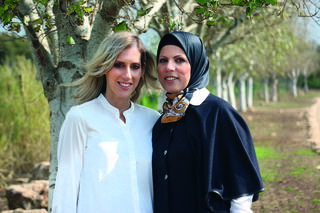 עותמאנה ואליהו. "אין מודל כמו שלנו בארץ" | צילום: ניק דוידס